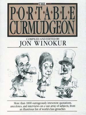 cover image of The Portable Curmudgeon